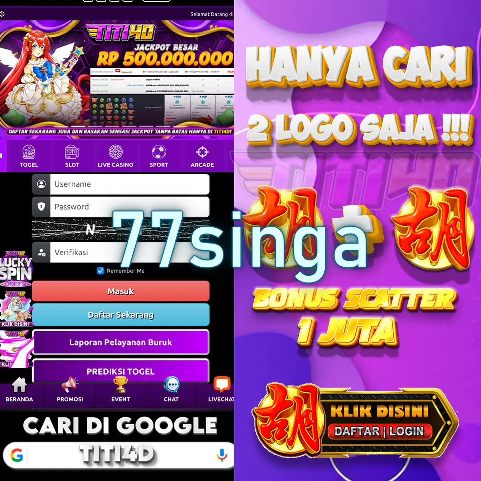 77singa Masuk