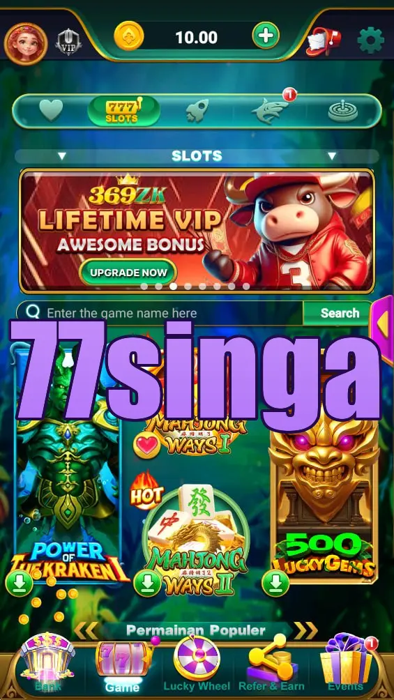 77singa Masuk