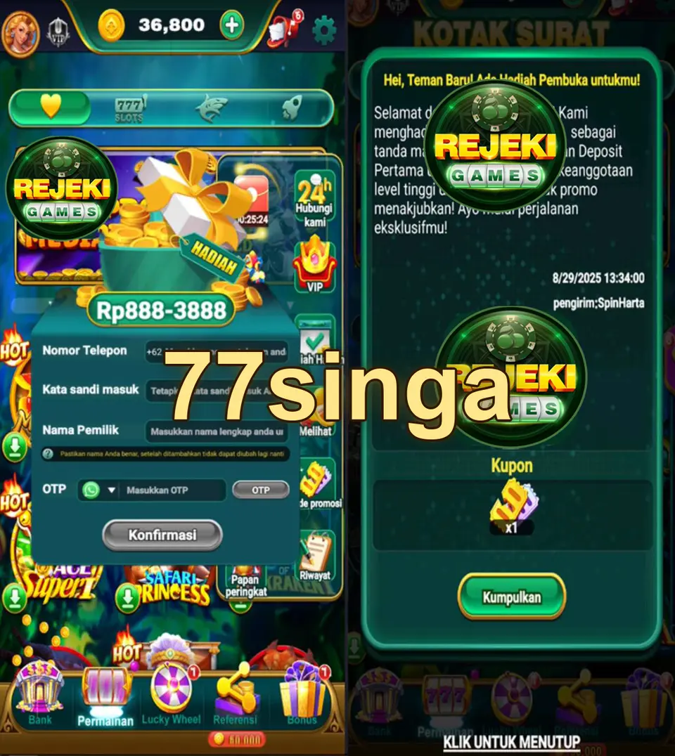 77singa Masuk